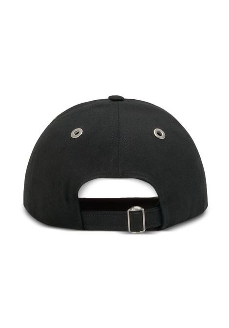 Black Ami-de-Coeur-motif cap - AMI PARIS unisex AMI PARIS | BFUCP006AW0041001